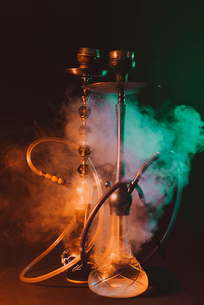 hookahs smok…om with neon lighting smoke 137321 467